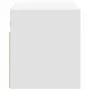 Mueble de TV de pared con luces LED blanco 100x31x35 cm von , TV-Möbel - Ref: Foro24-852264, Preis: 66,34 €, Rabatt: %