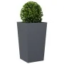 Jardinera hexagonal acero antracita 45x45x75 cm by , Pots and planters - Ref: Foro24-851098, Price: 77,79 €, Discount: %
