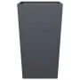 Jardinera hexagonal acero antracita 45x45x75 cm by , Pots and planters - Ref: Foro24-851098, Price: 77,79 €, Discount: %