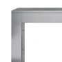 Leñero acero galvanizado 100x40x100 cm by , Firewood bags and holders - Ref: Foro24-850973, Price: 111,74 €, Discount: %