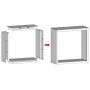 Leñero acero galvanizado 100x40x100 cm von , Brennholztaschen und -halter - Ref: Foro24-850973, Preis: 103,36 €, Rabatt: %