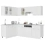 11-teiliges Küchenmöbelset aus weißem Ingenieurholz von , Küchenschränke - Ref: Foro24-3067663, Preis: 684,78 €, Rabatt: %