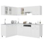 Juego muebles de cocina 11 piezas madera ingeniería blanco de , Armarios de cocina - Ref: Foro24-3067663, Precio: 684,79 €, D...
