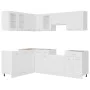 11-teiliges Küchenmöbelset aus weißem Ingenieurholz von , Küchenschränke - Ref: Foro24-3067663, Preis: 684,78 €, Rabatt: %