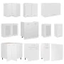 Juego muebles de cocina 11 piezas madera ingeniería blanco de , Armarios de cocina - Ref: Foro24-3067663, Precio: 697,09 €, D...