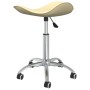 Drehbarer Esszimmerstuhl aus cremefarbenem Kunstleder. von , Essstühle - Ref: Foro24-3088569, Preis: 55,19 €, Rabatt: %
