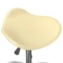 Drehbarer Esszimmerstuhl aus cremefarbenem Kunstleder. von , Essstühle - Ref: Foro24-3088569, Preis: 54,12 €, Rabatt: %