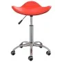 Red synthetic leather beauty salon stool by , Hairdressing chairs - Ref: Foro24-323685, Price: 55,10 €, Discount: %