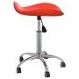 Red synthetic leather beauty salon stool by , Hairdressing chairs - Ref: Foro24-323685, Price: 55,10 €, Discount: %
