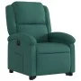 Sillón eléctrico reclinable elevable de tela verde oscuro de , Sillones - Ref: Foro24-3204194, Precio: 321,78 €, Descuento: %