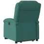 Sillón eléctrico reclinable elevable de tela verde oscuro de , Sillones - Ref: Foro24-3204194, Precio: 321,78 €, Descuento: %