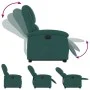 Sillón eléctrico reclinable elevable de tela verde oscuro de , Sillones - Ref: Foro24-3204194, Precio: 321,78 €, Descuento: %