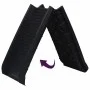 Rampa para perros plegable negra 155,5x40x15,5 cm de vidaXL, Escalones y rampas para mascotas - Ref: Foro24-170987, Precio: 7...