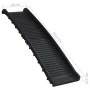 Schwarze faltbare Hunderampe 155,5 x 40 x 15,5 cm von vidaXL, Stufen und Rampen für Haustiere - Ref: Foro24-170987, Preis: 69...