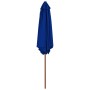 Gartenschirm mit blauem Holzmast 270 cm von vidaXL, Sonnenschirme - Ref: Foro24-313763, Preis: 69,66 €, Rabatt: %