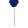 Garden umbrella with blue wooden pole 270 cm by vidaXL, Umbrellas - Ref: Foro24-313763, Price: 67,60 €, Discount: %