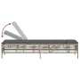 Liegestühle mit Tisch, 2 Stück, aus hellem grauem Kunststoff-Rattan. von , Liegen - Ref: Foro24-4002751, Preis: 278,25 €, Rab...
