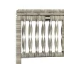 Sun loungers with small table, 2 units, light gray synthetic rattan by , Loungers - Ref: Foro24-4002751, Price: 274,85 €, Dis...