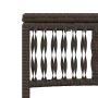 Sun loungers with small table, 2 units, synthetic brown rattan by , Loungers - Ref: Foro24-4002747, Price: 276,64 €, Discount: %
