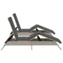 Sun loungers with cushions 2 units light gray synthetic rattan by , Loungers - Ref: Foro24-3261583, Price: 281,37 €, Discount: %