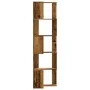 Corner shelf 5 levels aged wood 50x50x179 cm by , Bookcases and shelves - Ref: Foro24-852589, Price: 81,32 €, Discount: %