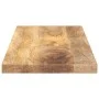 Rechteckiger Massivholz-Tischplatte aus Mangoholz 70x20x3,8 cm. von , Tischplatten - Ref: Foro24-371488, Preis: 30,46 €, Raba...