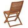 Folding garden chairs, 2 units, solid acacia wood by , Garden chairs - Ref: Foro24-367696, Price: 122,20 €, Discount: %