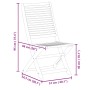 Folding garden chairs, 2 units, solid acacia wood by , Garden chairs - Ref: Foro24-367696, Price: 122,20 €, Discount: %