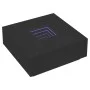 Mesa de centro con LED Infinity negra 100x100x40 cm de , Mesas de centro - Ref: Foro24-3284043, Precio: 230,11 €, Descuento: %