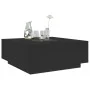 Mesa de centro con LED Infinity negra 100x100x40 cm de , Mesas de centro - Ref: Foro24-3284043, Precio: 230,11 €, Descuento: %