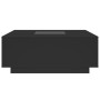 Black LED coffee table Infinity 100x100x40 cm by , Coffee table - Ref: Foro24-3284043, Price: 233,99 €, Discount: %