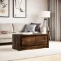 LED light coffee table made of smoked oak engineered wood by , Coffee table - Ref: Foro24-851988, Price: 91,94 €, Discount: %