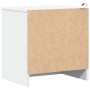 Nachttisch mit LED-Lichtern aus weißem Holzwerkstoff von , Nachttische - Ref: Foro24-852047, Preis: 53,93 €, Rabatt: %