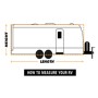 Gray L caravan cover by vidaXL, Car Storage Covers - Ref: Foro24-210095, Price: 127,75 €, Discount: %