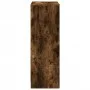 Sideboard with LED lighting, engineered smoked oak wood, 72x34x100 cm. by , Sideboards - Ref: Foro24-852163, Price: 75,29 €, ...