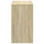 TV stand made of Sonoma oak engineered wood for LED TVs, measuring 91x34x61 cm. by , TV Furniture - Ref: Foro24-852182, Price...