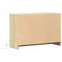TV stand made of Sonoma oak engineered wood for LED TVs, measuring 91x34x61 cm. by , TV Furniture - Ref: Foro24-852182, Price...