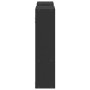 Engineered wood black wall shelf 99x15x60 cm by , Shelves and shelves - Ref: Foro24-853237, Price: 41,25 €, Discount: %
