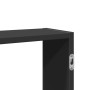 Engineered wood black wall shelf 99x15x60 cm by , Shelves and shelves - Ref: Foro24-853237, Price: 41,25 €, Discount: %