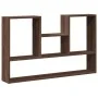 Estantería de pared madera ingeniería marrón roble 99x15x60 cm de , Estantes y estanterías - Ref: Foro24-853242, Precio: 44,9...