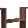 Wandregal aus braunem Eichenfurnierholz 99x15x60 cm von , Regale und Regale - Ref: Foro24-853242, Preis: 45,87 €, Rabatt: %