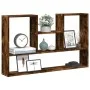 Wandregal aus geräucherter Eichen-Ingenieurholz 99x15x60 cm von , Regale und Regale - Ref: Foro24-853240, Preis: 46,28 €, Rab...