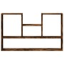 Wandregal aus geräucherter Eichen-Ingenieurholz 99x15x60 cm von , Regale und Regale - Ref: Foro24-853240, Preis: 47,23 €, Rab...