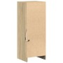 Sideboard with LED lights, engineered wood in Sonoma oak, 38x34x100 cm. by , Sideboards - Ref: Foro24-852168, Price: 58,14 €,...