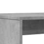 Esstisch und Esszimmerbänke, 3-teilig, aus grauem Beton-Ingenieurholz. von , Möbelsets für Küchen und Esszimmer - Ref: Foro24...