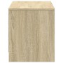 Mueble de TV LED madera de ingeniería roble Sonoma 97x34x40 cm de , Muebles TV - Ref: Foro24-852238, Precio: 69,61 €, Descuen...