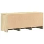 LED TV stand made of Sonoma oak engineered wood, 97x34x40 cm by , TV Furniture - Ref: Foro24-852238, Price: 68,75 €, Discount: %