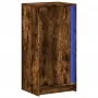 Sideboard mit LED-Beleuchtung, Eichenholz in Raucheiche-Optik, 42,5x34x85 cm. von , Sideboards - Ref: Foro24-852142, Preis: 5...