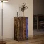 Sideboard mit LED-Beleuchtung, Eichenholz in Raucheiche-Optik, 42,5x34x85 cm. von , Sideboards - Ref: Foro24-852142, Preis: 5...