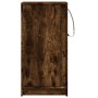 Sideboard with LED lighting, engineered smoked oak wood, 42.5x34x85 cm by , Sideboards - Ref: Foro24-852142, Price: 53,58 €, ...